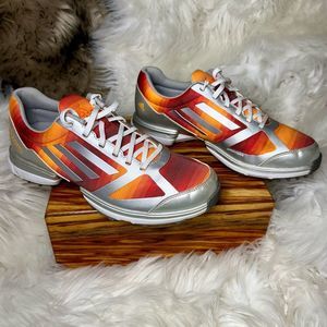 adidas Adizero Golf Shoes Orange/Red/ GRAY Women’s SIZE 7